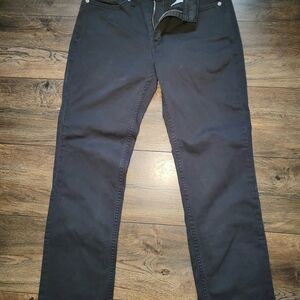 Levi 514 Men's Dark Gray Straight Slim-Leg Pants